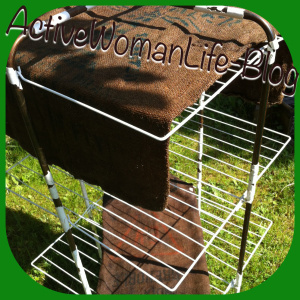 Laver toile de jute