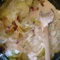 CUISINE : Carbonara de courgettes